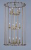 Picture of Helix 12-Light Pendant BZF CA Incandescent E12 Incandescent 72" Chain