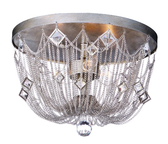 Picture of Alessandra 3-Light Flush Mount SM CA Incandescent E12 Incandescent (CAN 14.75"x14.75"x1")