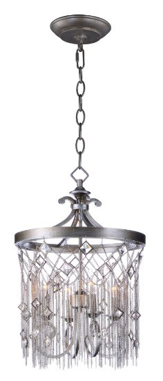 Foto para Alessandra 4-Light Chandelier SM CA Incandescent E12 Incandescent (CAN 5.5"x5.5"x1")72" Chain