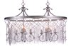 Picture of Alessandra 8-Light Island Chandelier SM CA Incandescent E12 Incandescent (CAN 19.5"x4.25"x0.75")72" Chain