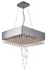 Foto para Drops 9-Light Pendant AL Clear G4 Xenon (OA HT 126") (CAN 11.75"x11.75")