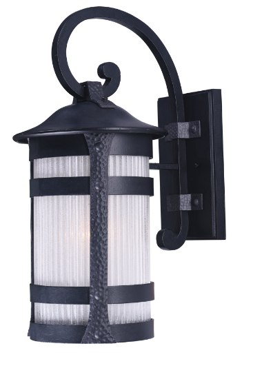 Picture of Casa Grande 1-Light Outdoor Wall AR Constellation Textured Ribbed Glas MB Incandescent Incandescent 8"x17"