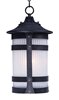 Foto para Casa Grande 1-Light Outdoor Pendant AR Constellation Textured Ribbed Glas MB Incandescent Incandescent