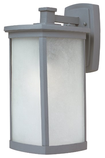 Foto para Terrace 1-Light Large Outdoor Wall PL Frosted Seedy MB Incandescent Incandescent