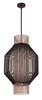 Foto para Aviary LED 10-Light Pendant OI Cognac Cognac Glass Rod G9 LED (OA HT 36.75"-84.5") (CAN 5.5"x5.5"x1.38")