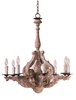 Picture of Olde World 8-Light Chandelier SW CA Incandescent E12 Incandescent 36" Chain