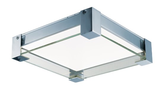 Foto para Vista LED 4-Light Flush Mount PC Clear PCB LED