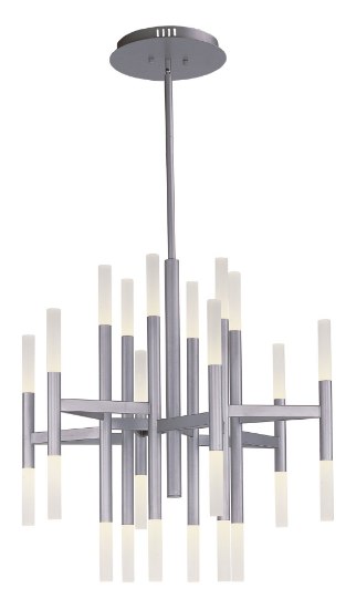 Picture of Pinnacle LED 24-Light Pendant MS Frosted Frosted Acrylic 33.5"x32.5" (OA HT 76")