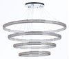 Picture of Eternity LED 4 Tier 60" Chandelier PC Beveled Crystal CRYSTAL PCB LED (OA HT 59"-177") (CAN 11.75"x11.75"x1.75")