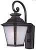 Foto para Knoxville LED Outdoor Wall Lantern BZ Frosted Seedy 9"x18.5"