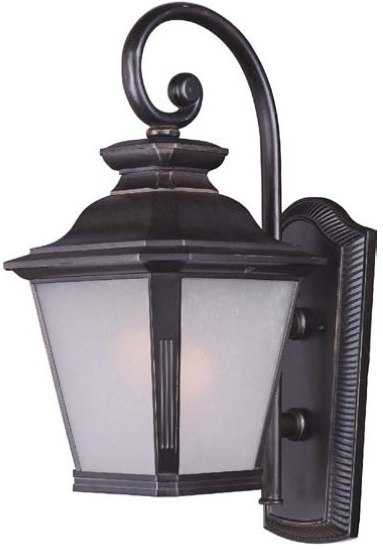 Picture of Knoxville LED Outdoor Wall Lantern BZ Frosted Seedy 11"x23.75"