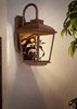 Picture of Arbor LED 1-Light Outdoor Wall Lantern AE Clear Clear Glass PCB LED 9"x19.5"