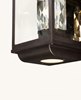 Picture of Mandeville LED 2-Light Outdoor Wall Lantern GBZ Clear Crystal + Glass PCB LED 7"x16"