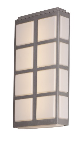 Picture of Packs LED Outdoor Wall Sconce MS2 White UV - Rated Polycarbo PCB LED 11"x20"