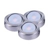 Picture of CounterMax MX-LD-AC LED Puck 3000K SN PCB LED 2.75"x2.75"x1"