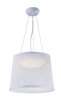 Foto para Bahama 1-Light Pendant WT Hemp String PCB LED 24.25"x19" (OA HT 140")