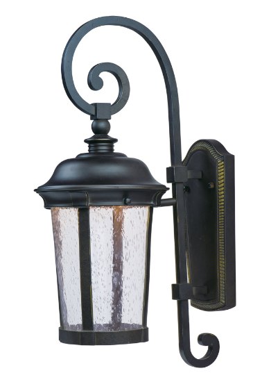 Foto para Dover LED Outdoor Wall Lantern BZ Seedy 8"x21"