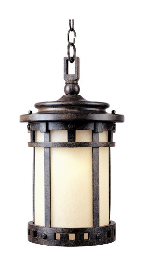 Foto para Santa Barbara LED 1-Lt Outdoor Hanging Lantern SE Mocha