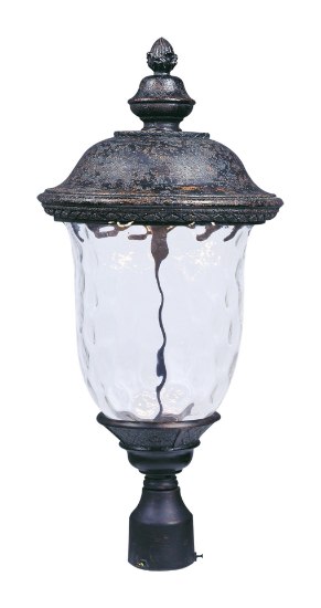 Foto para Carriage House LED Outdoor Post OB Water Glass