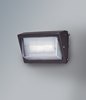 Picture of Wall Pak LED Wall Sconce Wet BK Clear Glass PCB LED