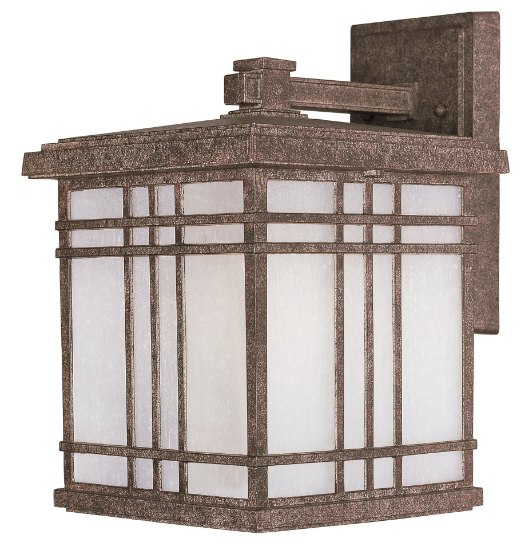 Picture of Sienna LED 1-Light Medium Outdoor Wall ET Frosted Seedy