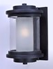 Foto para Lighthouse LED 1-Light Medium Outdoor Wall AR Clear/Frosted GU24 LED