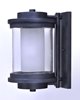 Foto para Lighthouse LED 1-Light Large Outdoor Wall AR Clear/Frosted GU24 LED