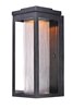 Picture of Salon LED 1-Light Outdoor Wall BK Clear Ribbed Glass PCB LED 6"x15"