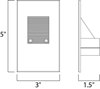 Foto para Path LED Step Light Wet AL PCB LED 3"x5"