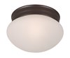 Picture of Essentials - 588x-Flush Mount OI Frosted Glass MB Incandescent Incandescent (OA HT 4.5")