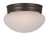 Picture of Essentials - 588x-Flush Mount OI Frosted Glass MB Incandescent Incandescent (OA HT 4.5")