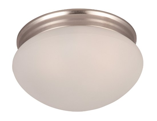 Foto para Essentials - 588x-Flush Mount SN 2-lights Frosted Glass MB Incandescent Incandescent