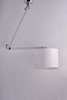 Picture of Hotel LED 1-Light Pendant PC Wafer Linen MB LED 26"x11"x24.5" (OA HT 24.5"-56.25")