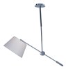 Picture of Hotel LED 1-Light Pendant PC Wafer Linen MB LED 37"x11.75"x33" (OA HT 33"-50")