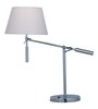 Foto para Hotel LED 1-Light Table Lamp PC Wafer Linen GU24 LED (OA HT 19.75"-30.75")