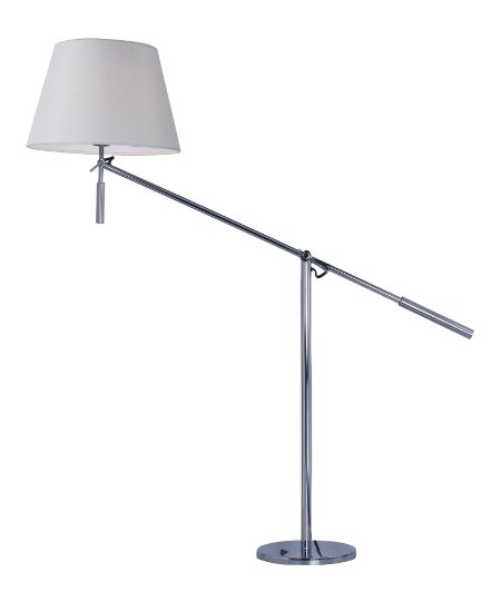 Picture of Hotel LED 1-Light Table Lamp PC Wafer Linen MB LED 32"x14.25"x28" (OA HT 28"-39")