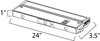 Picture of CounterMax MX-L-120-3K 24" 2700-4000K LED UC WT PCB LED