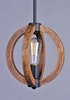 Foto para Bodega Bay 1-Light Pendant AR MB Incandescent Incandescent (OA HT 13.5"-55.5") (CAN 4.5"x4.5"x0.75")