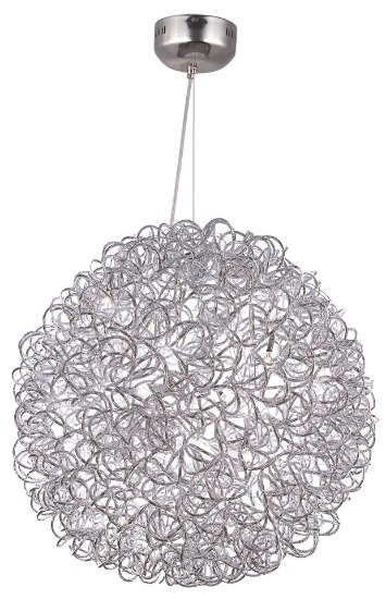 Picture of 20W Dazed 12-Light Pendant PC G4 Xenon 23.5"x26.75" (OA HT 28.5"-147")