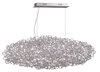 Picture of 20W Dazed 12-Light Pendant PC G4 Xenon 46"x19.5"x13.5" (OA HT 24.5"-133.75") (CAN 18.9"x5.9"x1.97")