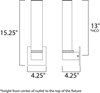 Picture of 8W Alumilux LED Wall Sconce SA PCB LED