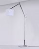 Picture of Hotel LED 1-Light Floor Lamp PC Wafer Linen MB LED 49.25"x11.75"x48" (OA HT 78.75")