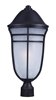 Foto para Westport DC EE 1-Light Outdoor Post AT Wisp GU24 Fluorescent Fluorescent