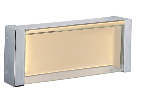 Picture of Vista LED Bath Vanity PC Clear Glass PCB LED 10.25"x5.25"