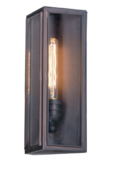 Picture of Pasadena 1-Light Outdoor Wall Lantern OI Clear MB Incandescent Incandescent 6.5"x11.5"