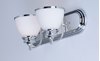 Picture of Novus 2-Light Bath Vanity PC Satin White Opal Glass MB Incandescent Incandescent