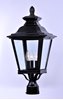 Picture of Knoxville 3-Light Outdoor Post BZ Clear Glass CA Incandescent E12 Incandescent