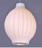 Picture of Cocoon 1-Light Pendant PC Imitation Silk MB Incandescent Incandescent 10.5"x10.5"x14" (OA HT 133.75")