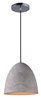 Foto para Crete 1-Light Pendant PC Concrete PAR30 LED (OA HT 131")