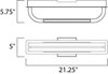 Picture of 6.5W Jibe LED Wall Sconce / Flush Mount MW PCB LED (CAN 20.7"x4.8"x1.8")